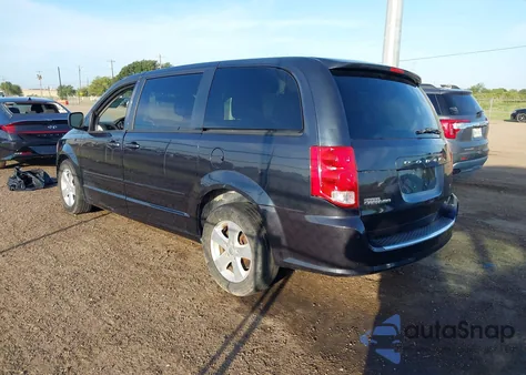 2013 Dodge Grand Caravan Se from USA, damaged, VIN 2C4RDGBG4DR601373